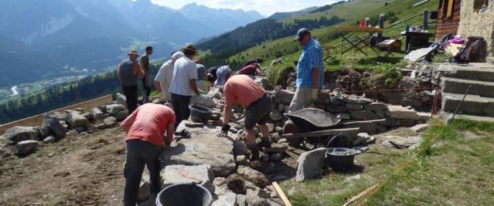 Campo di volontariato in Svizzera: Pro Terra Engiadina