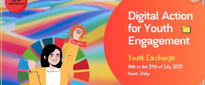 Call per partecipanti – “DAYE – Digital Action for Youth Engagement” (scambio giovanile a Roma)