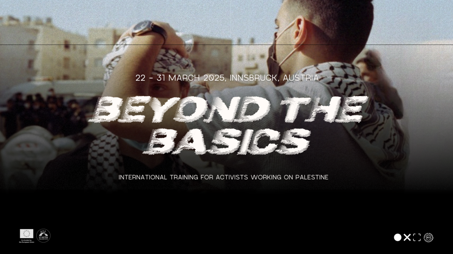 Beyond the Basics: Training Erasmus+ in Austria per Attivisti pro-Palestina