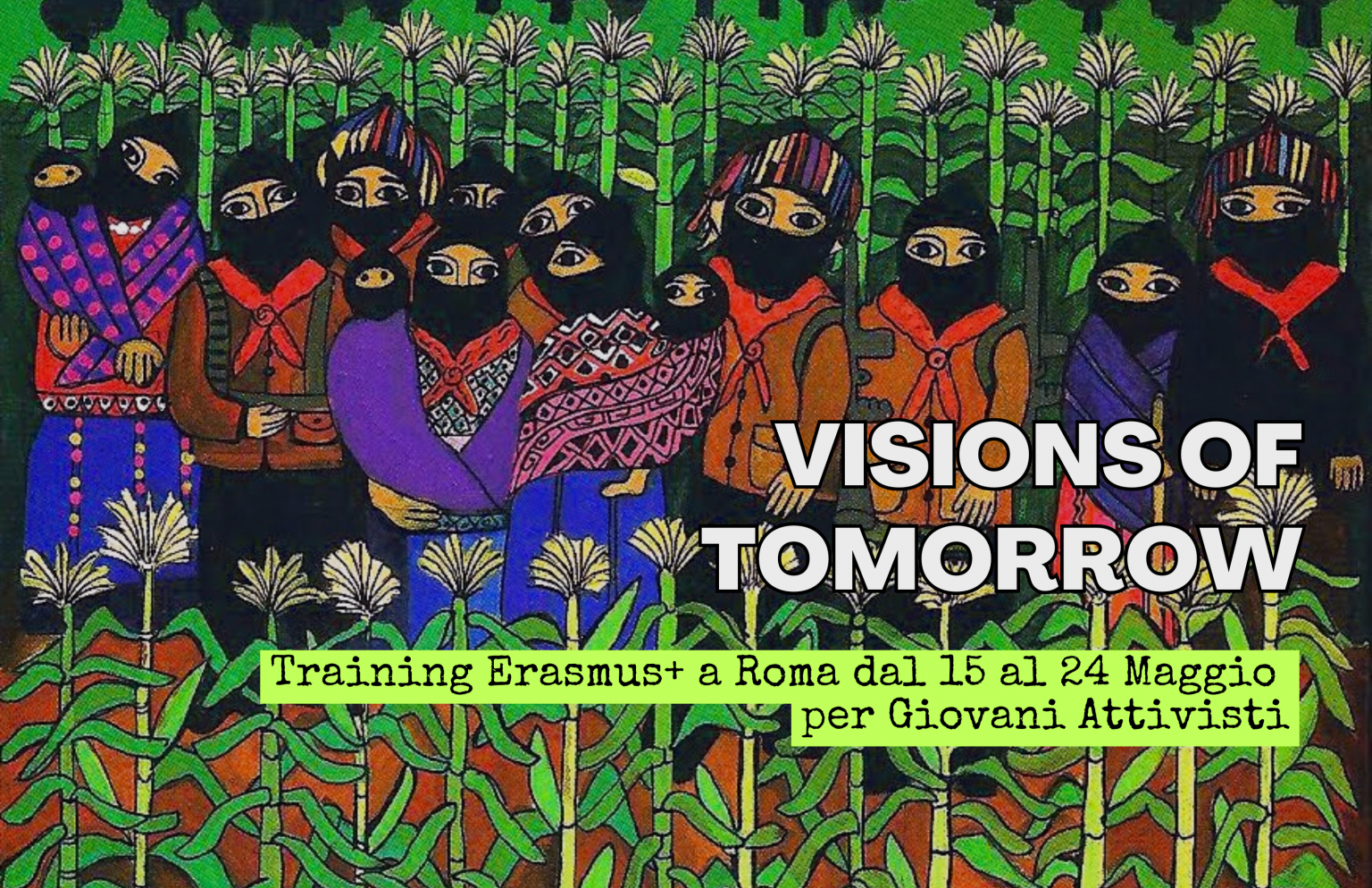 Visions of Tomorrow: Training Erasmus+ Utopie a Roma per Giovani Attivisti