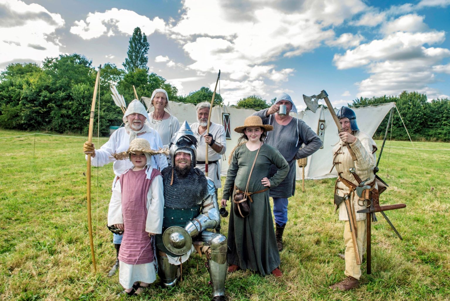 Grayhill Living History Camp – Campo di volontariato in Galles sulla storia rurale inglese