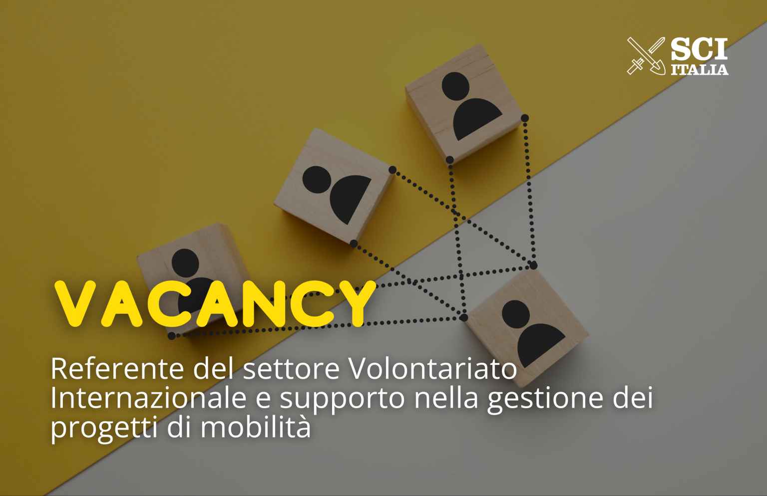 SCI Italia cerca Referente Volontariato Internazionale e Progetti di Mobilità