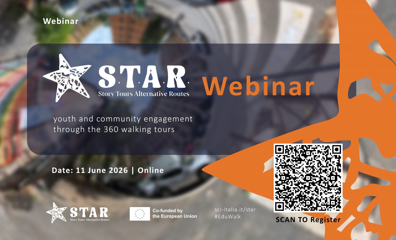STAR Webinar: Youth and Community Engagement through 360° Walking Tours